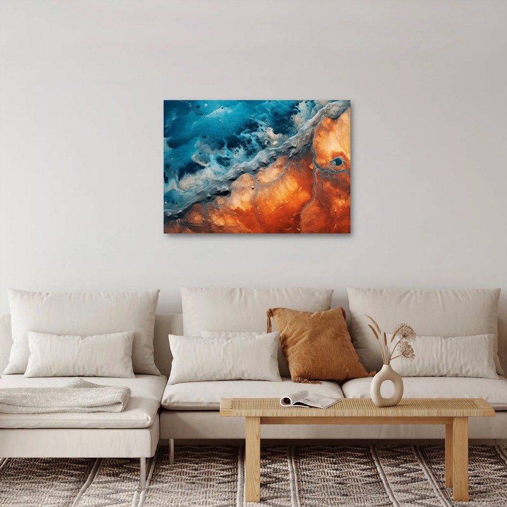 Kép - Víz és tűz (70x50 cm)