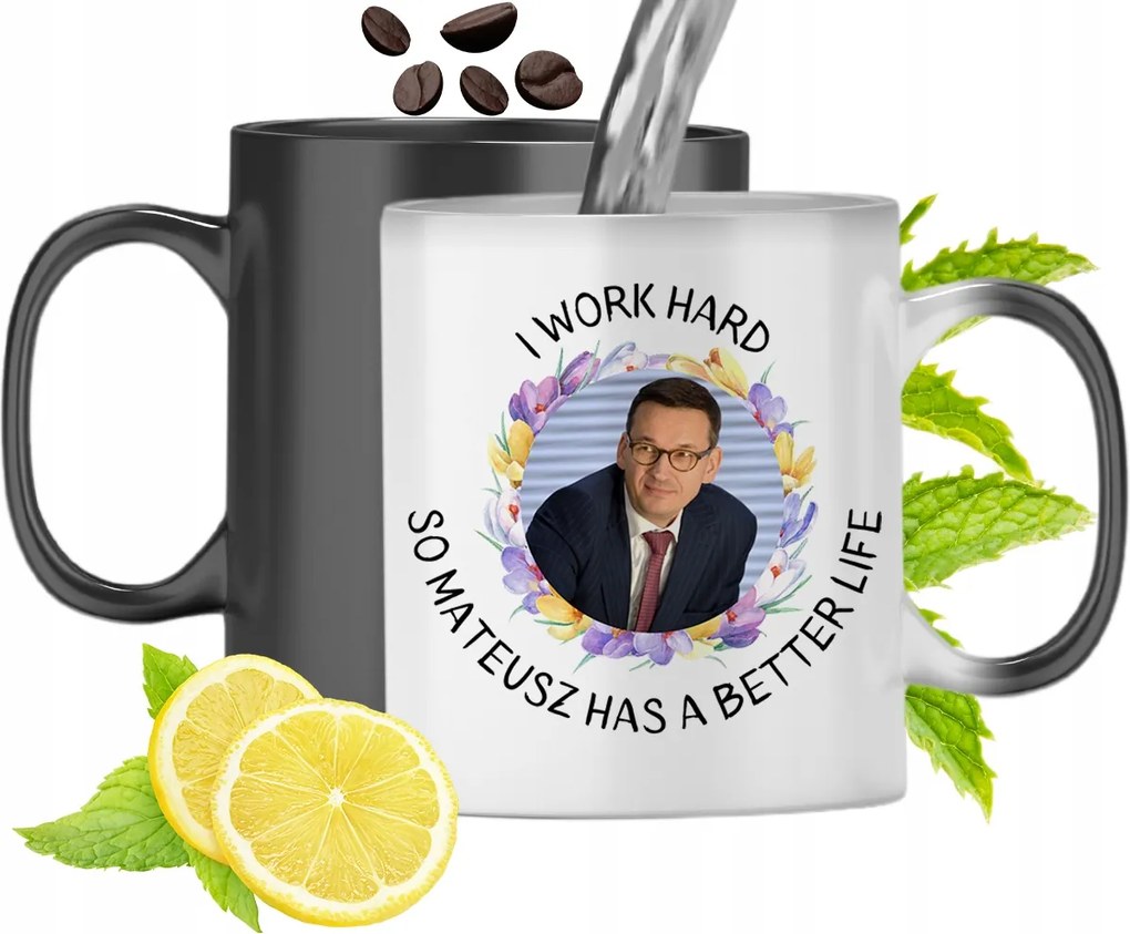 Mágikus Színváltós Bögre fényképes nyomtatással