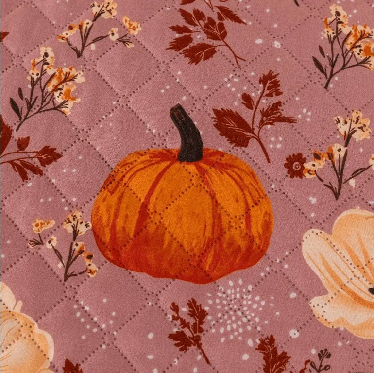 Ágytakaró PUMPKINS ROSAVIE, óarany rózsaszín Méret: 220 x 240 cm
