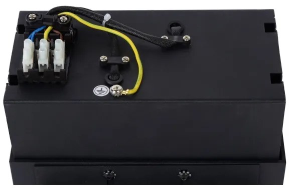 Lucide 09925/02/30 - Beépíthető lámpa TRIMLESS 2xGU10/50W/230V fekete