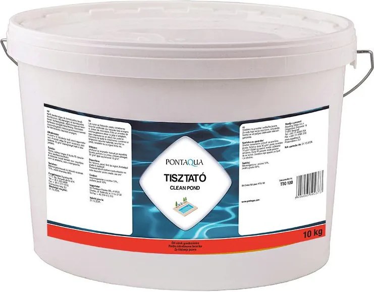Tisztató vízkezelő szer élővízhez, kerti tóhoz 10 kg
