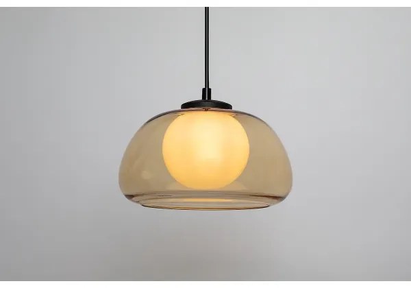 Rabalux 72273 - Csillár zsinóron ELOWEN 1xG9/5W/230V barna/füstös