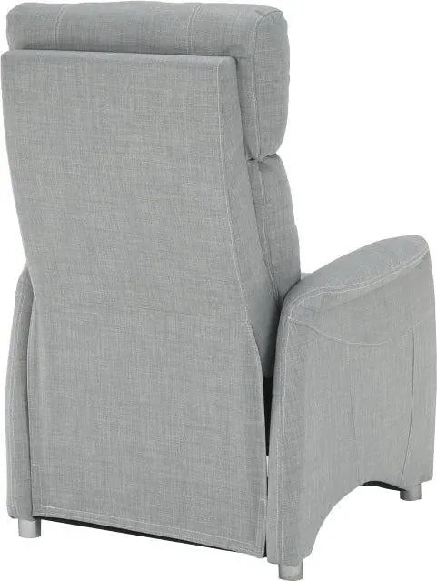 Állítható fotel, szürke szövet, FOREST