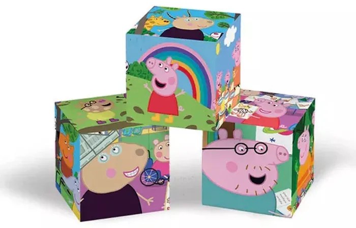 Peppa malac Nature Class mesekocka 12 db-os Clementoni