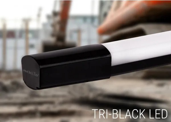 LED Pultmegvilágító LED/36W/230V 4000K 120 cm fekete