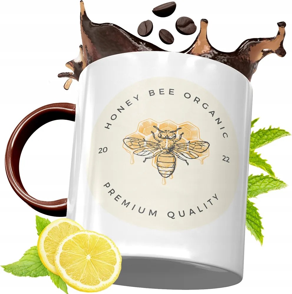 Bordó Bögre Méhésznek Születésnapra Ajándék fényképes nyomattal