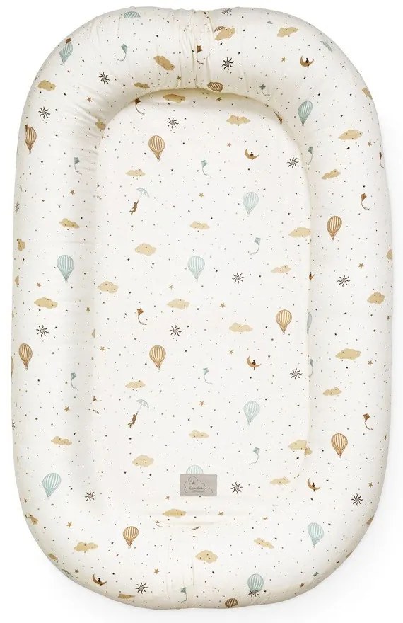 Elefántcsont színű babafészek 52x84 cm Dreamland – Cam Cam Copenhagen