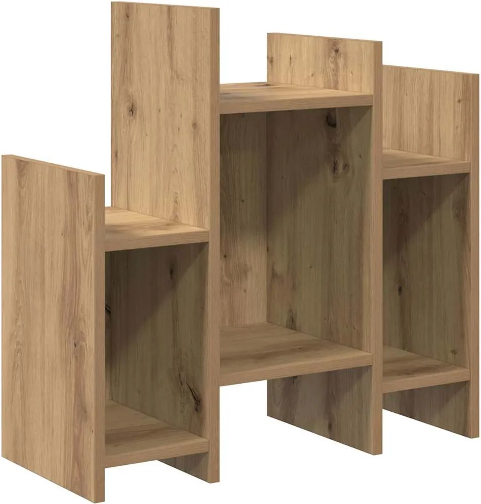 vidaXL Oldalsó szekrény Artisan tölgy 60 x 26 x 60 cm Faanyag