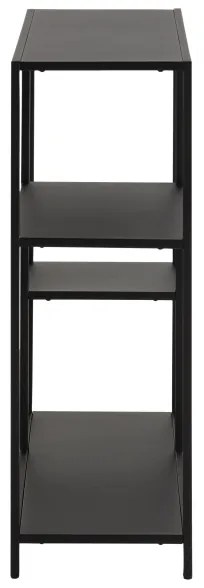 SETH fekete könyvespolc