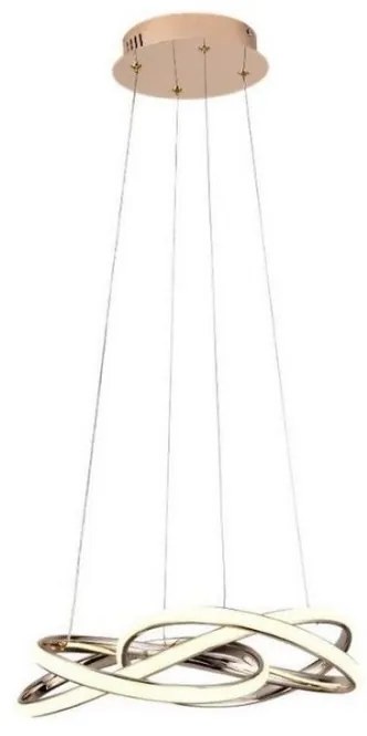 LED állítható fényerőjű lámpa kábelre LED/65W/230V 3000-6500K arany + DO