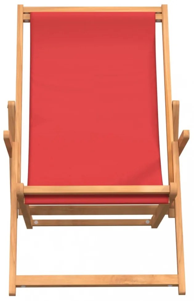 piros tömör tíkfa összecsukható strandszék
