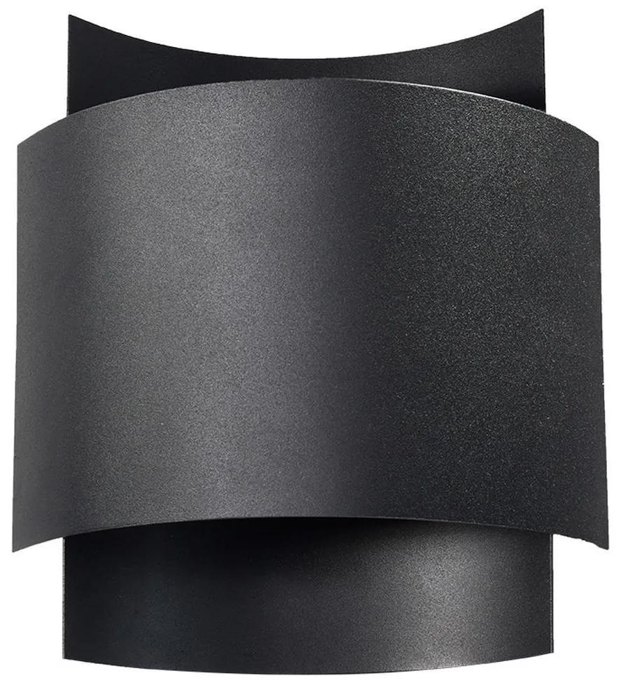 Sollux Fali lámpa IMPACT 1xG9/40W/230V fekete SLX0466