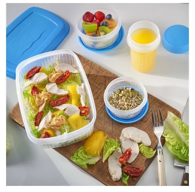 Seal Tight Round Foodsaver fedeles ételtároló doboz, 1,5 l - Addis
