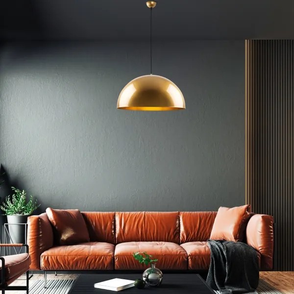 Csillár zsinóron KURE 1xE27/40W/230V arany