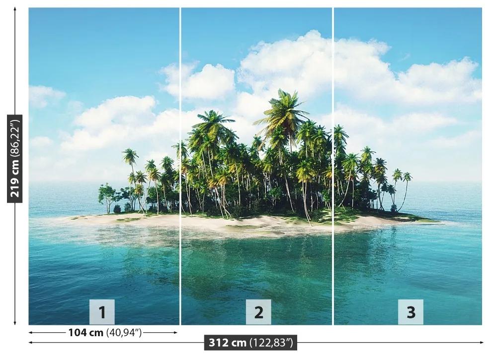 Fotótapéta Ocean Island 104x70 cm