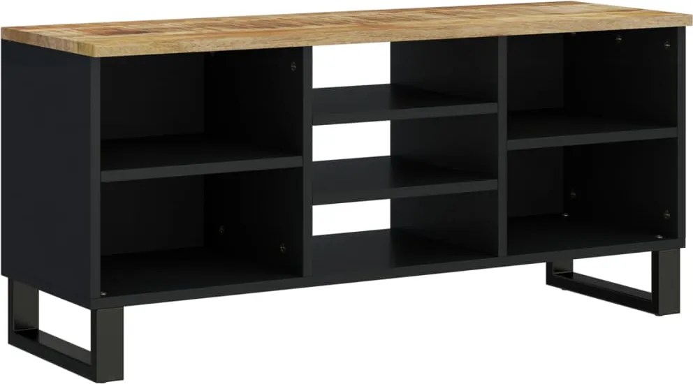 vidaXL tömör mangó- és szerelt fa TV-szekrény 100 x 33 x 46 cm