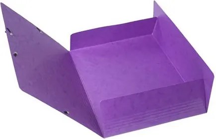 Gumis mappa, karton, A4, EXACOMPTA Iderama, lila (EX55826E)