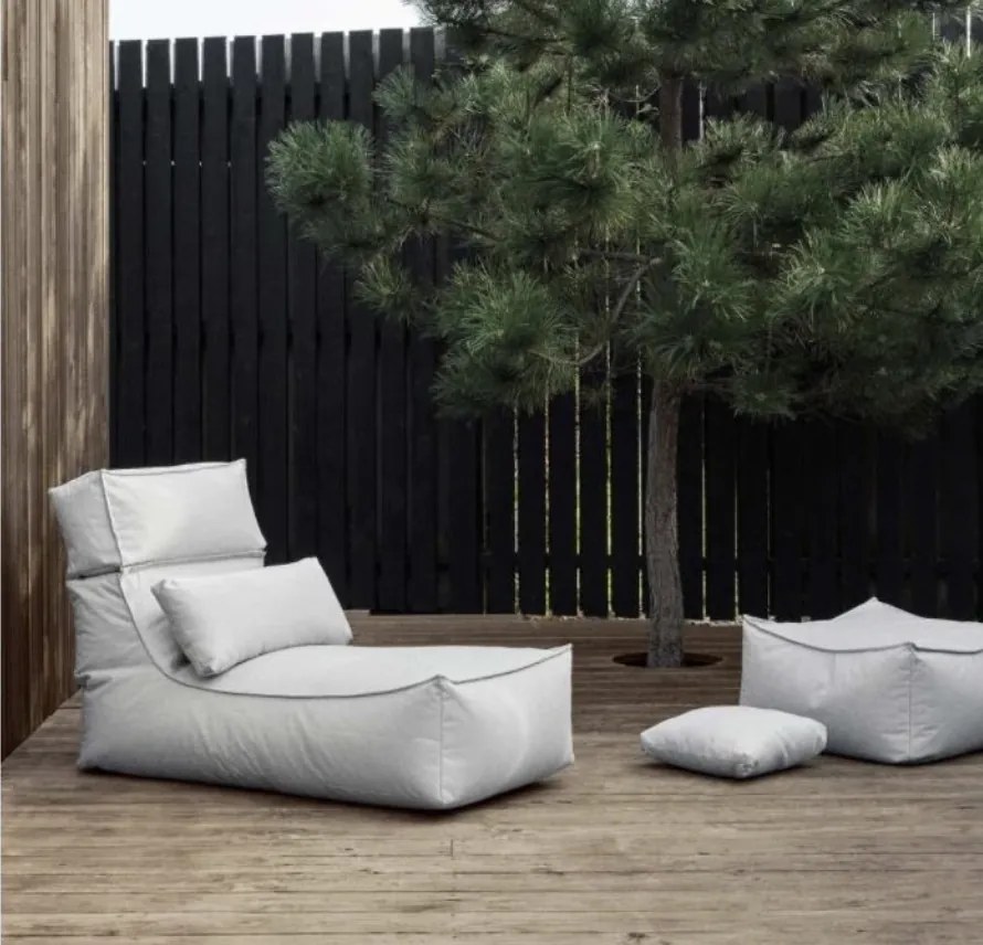 Puff, STAY kollekció | Ma 32 cm, Szé 60 cm, Mé 60 cm - Felhő - Blomus