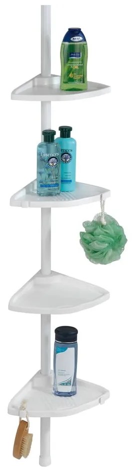 Compact fehér teleszkópos fürdőszobapolc rendszer - Wenko