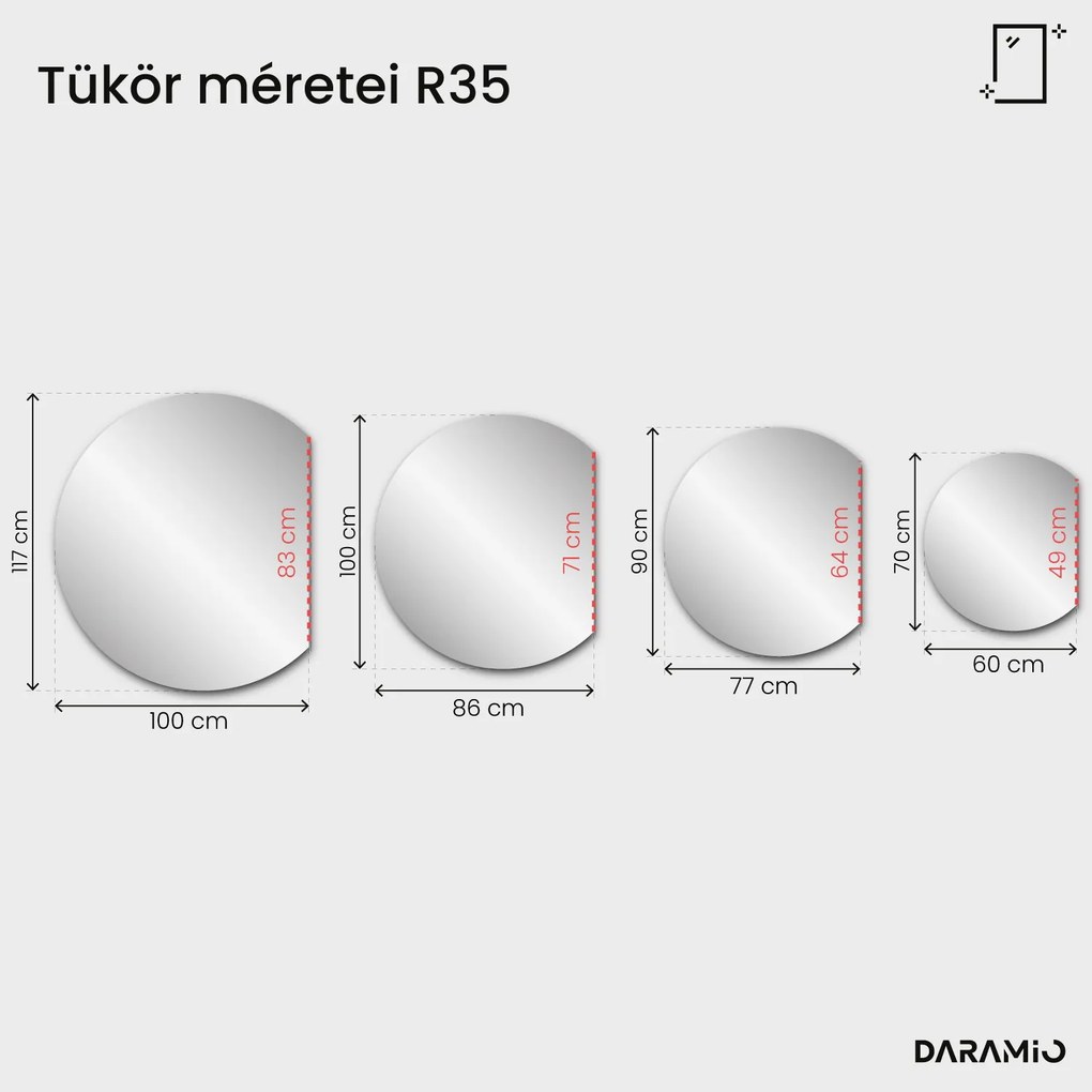 Bronz tükör – Pure Collection R35