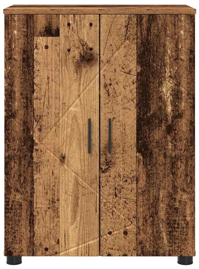 Fürdőszoba Székény polcokkal Régi fa 60 x 35 x 80 cm Faanyag