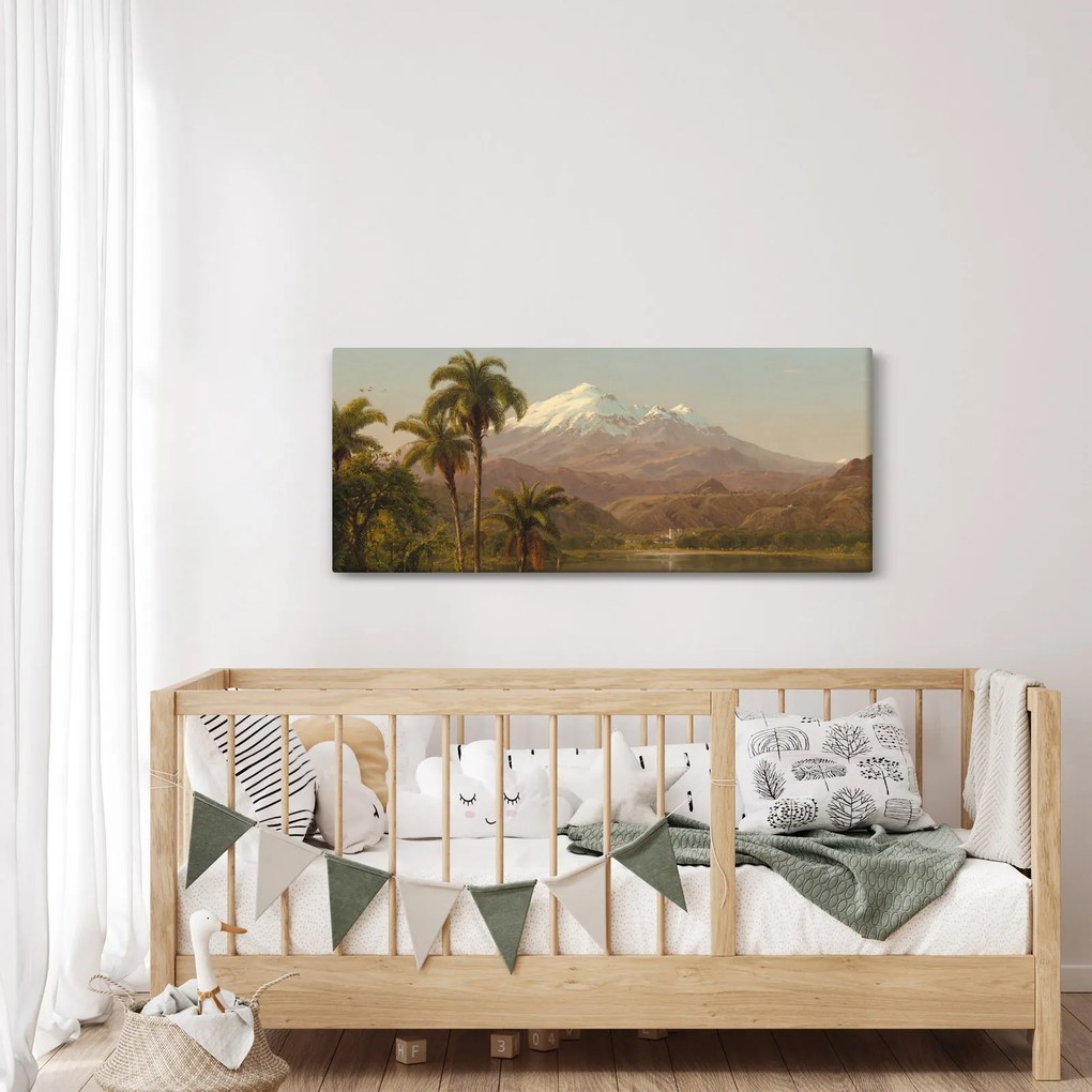 Kép - Frederic Edwin Church, Tamaca Palms, reprodukciók (120x50 cm)