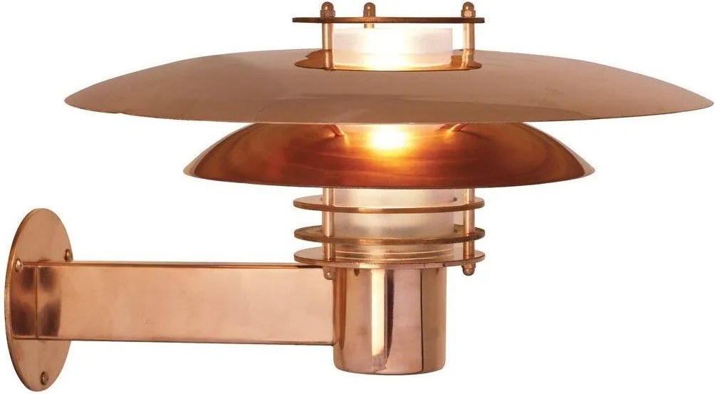 NORDLUX 24381030 PHOENIX Modern Kültéri Fali Lámpa Réz, Szatén E27 IP54