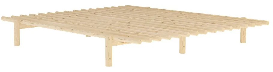 Norovi fenyő franciaágy ágyráccsal 180x200 cm Pace – Karup Design
