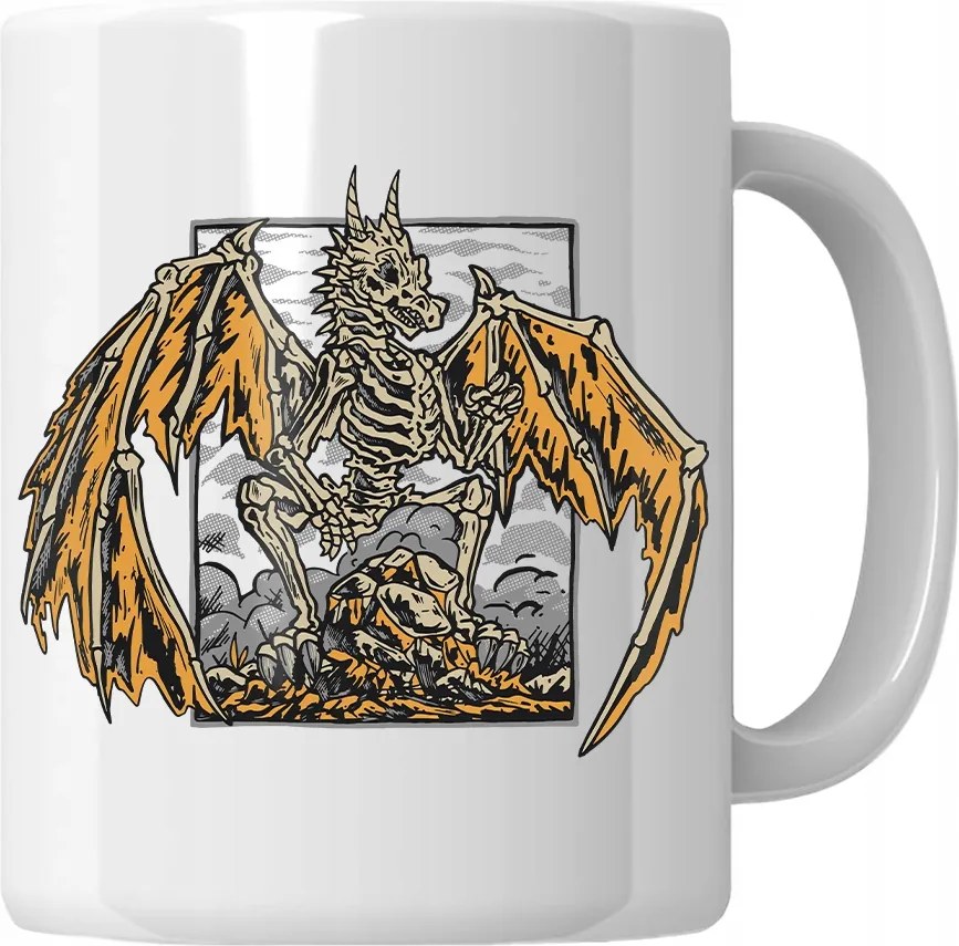 Bögre Sárkány Csontváz Ajándék Sárkány Rajongóknak Sárkány Ajándék