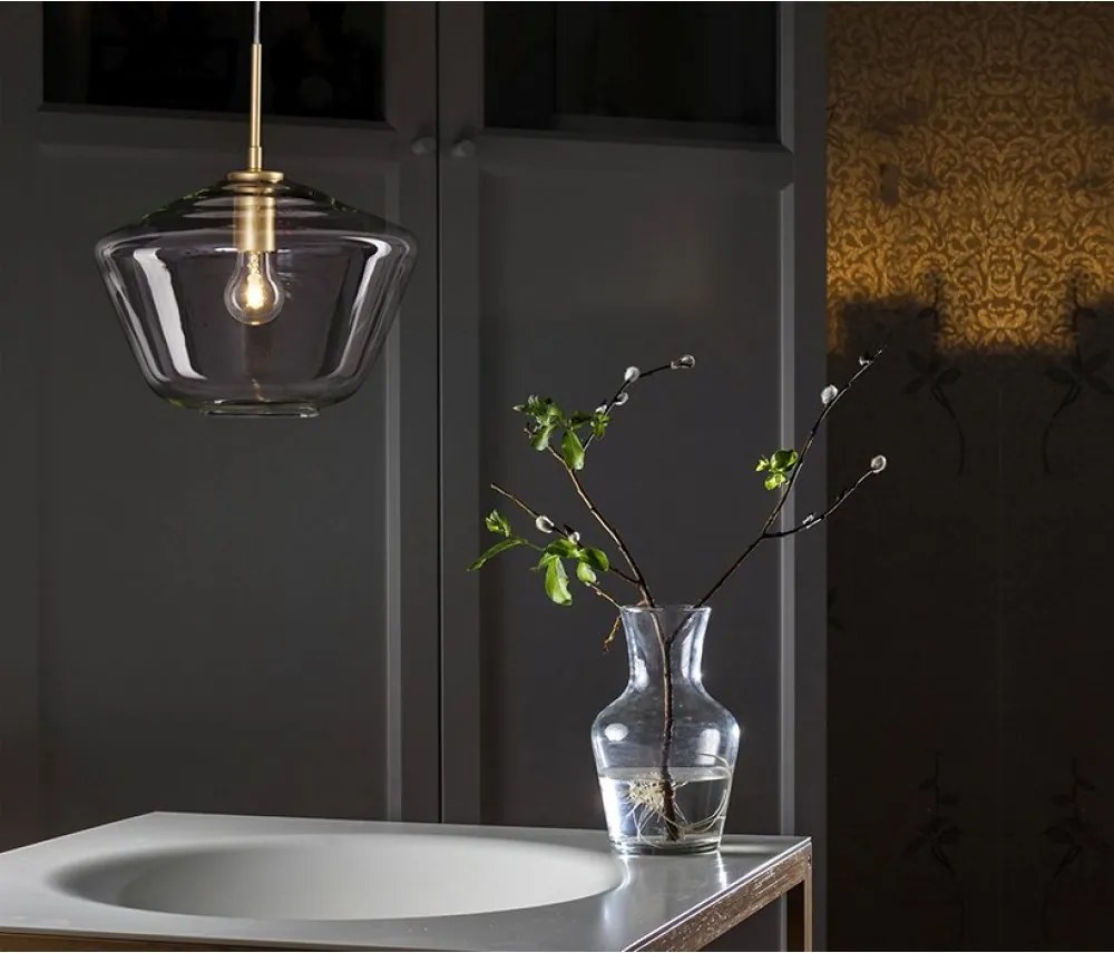 NOVA LUCE 9426733 PRISMA Egyágú Függesztett Lámpa Fém E27 IP20