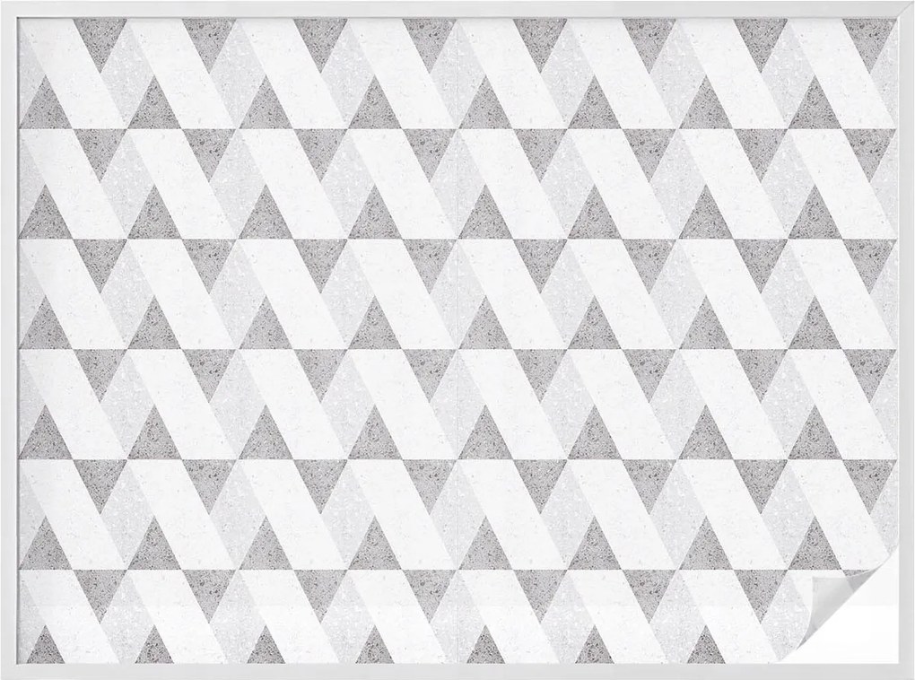 Ablakfólia Szélvédő Adatvédelem Szürke háromszögek 200x146 cm