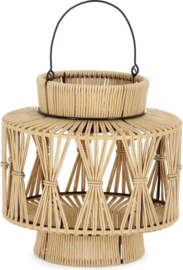 Natúr színű napelemes LED lámpás (magasság 29 cm) Nikhita – Yes Everyday