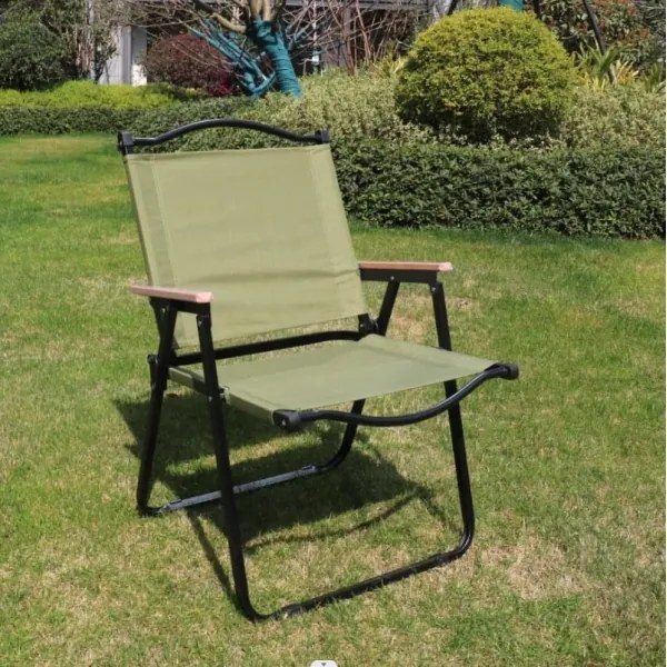 Összecsukható kempingszék zöld