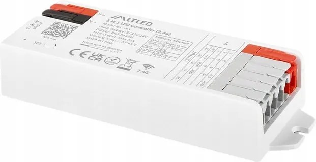 Vezérlő Led szalag vezérlő 5in1 Rgb Rgbw Cct Mono/dual Imltled IH5 erős