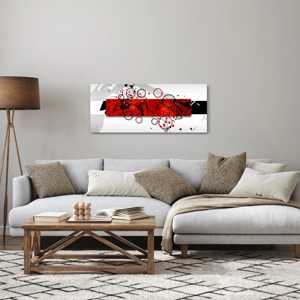 Az absztrakció képe (120x50 cm)