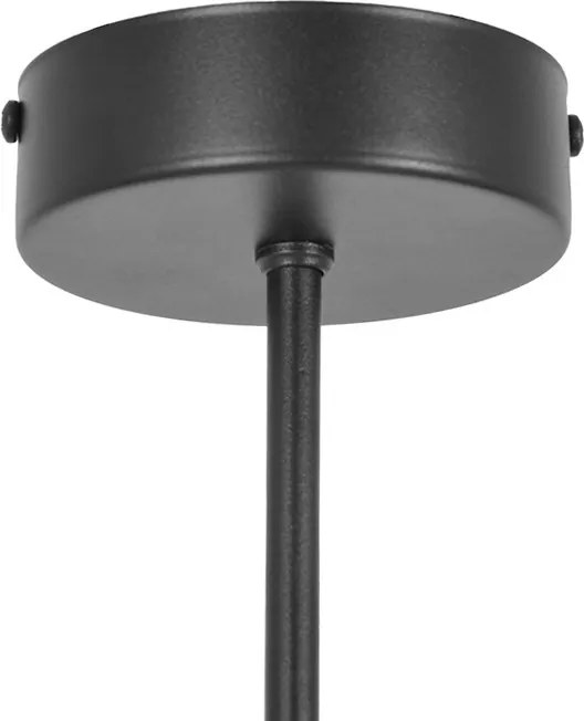 KAJA K-5168 GAMMA Glamour Mennyezeti Lámpa Fekete E14 IP20