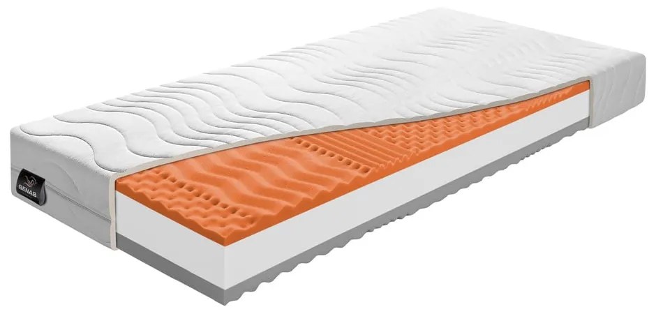 Kemény-közepes keménységű kétoldalas hab matrac 100x200 cm Dreamy Balance – BENAB