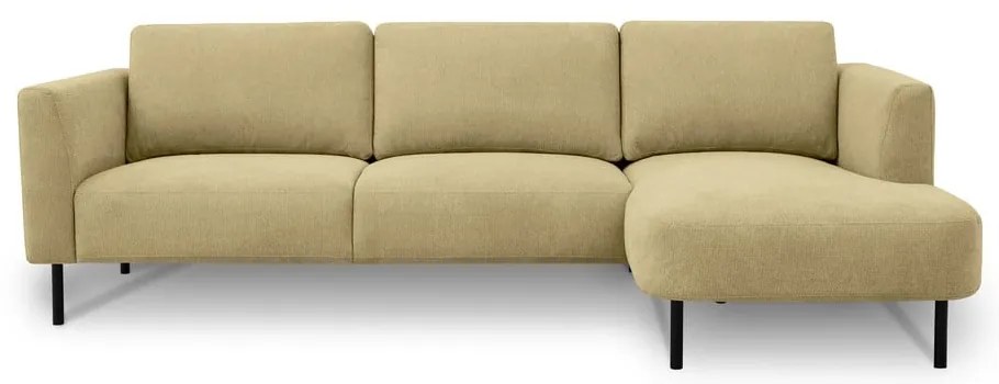 Okkersárga sarokkanapé (jobb oldali) Hero – Scandic