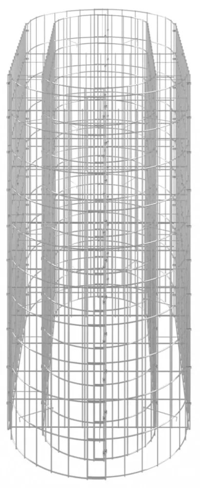 horganyzott vas gabion magaságyás 120x50x100 cm