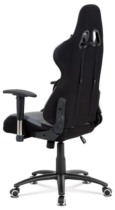 Szürke Szövet Irodai Főnöki Szék, Hinta Mechanikával. KA-F01 GREY