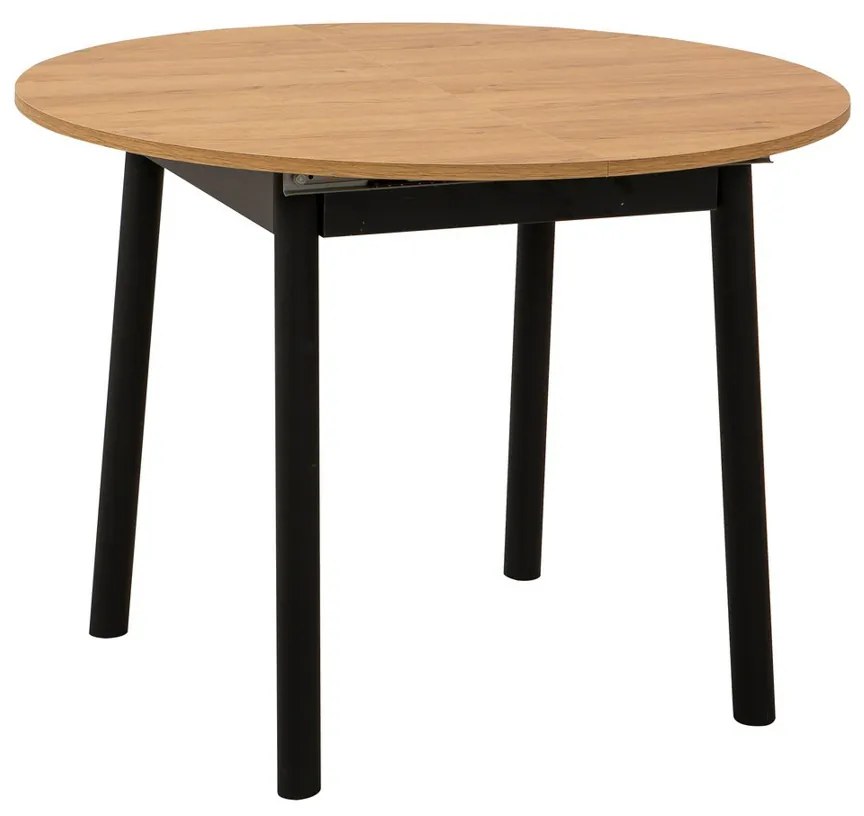 Oliver Oak Black étkezőasztal