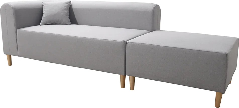 Kanapé, szürke, balos, BROKEN