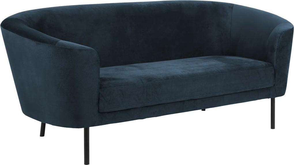 Stílusos kanapé Nilla sötétkék 200 cm