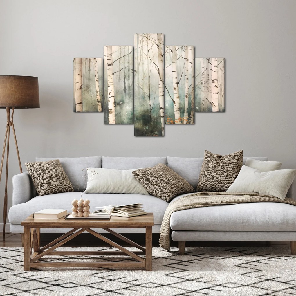 Kép - Erdőminta rajzolása (150x105 cm)
