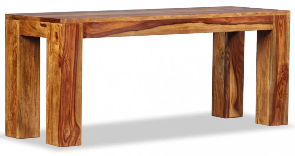 tömör kelet-indiai rózsafa pad 110 x 35 x 45 cm