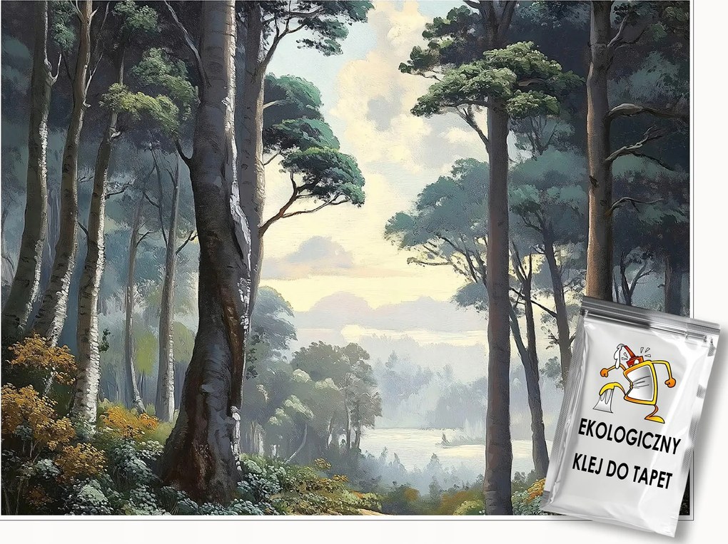 Fotótapéta Erdő 3D Fák Természet Tájkép Falra Hálószoba Nappali 200x140