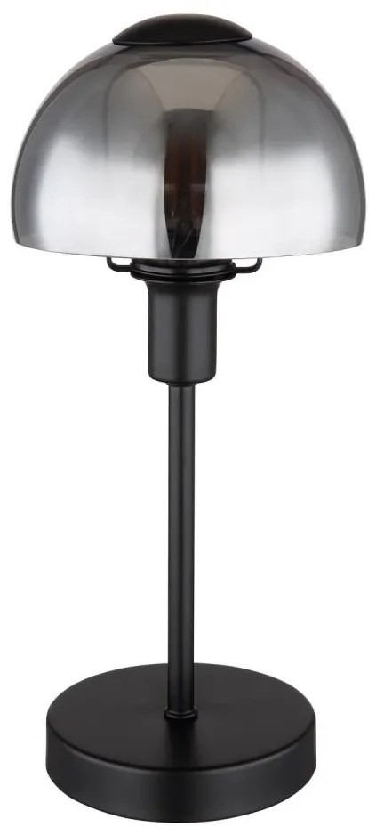 Globo 21914B - Asztali lámpa KOKKINI 1xE14/25W/230V fekete