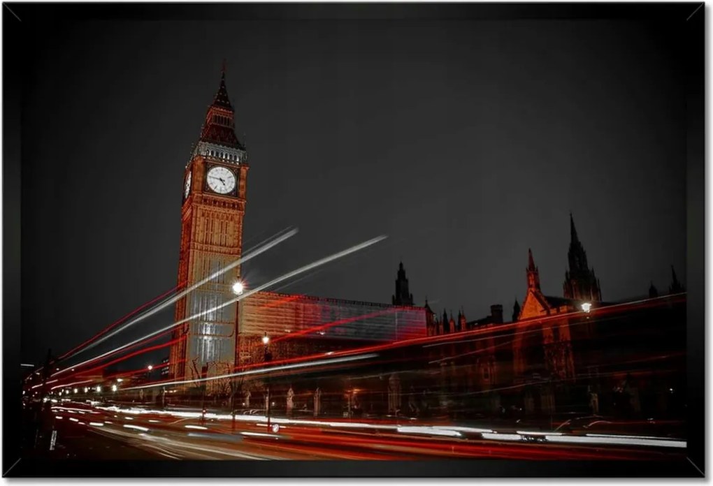 Poszterek keretben 60x40 Fények a Big Bennél