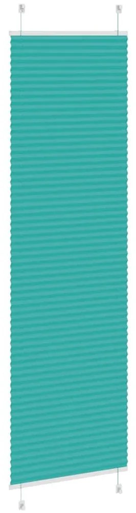 pliszírozott redőny Benzinzöld 55x200 cm szövetszélesség