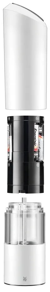 Fehér elektromos fűszerőrlő, magasság 21 cm - WMF